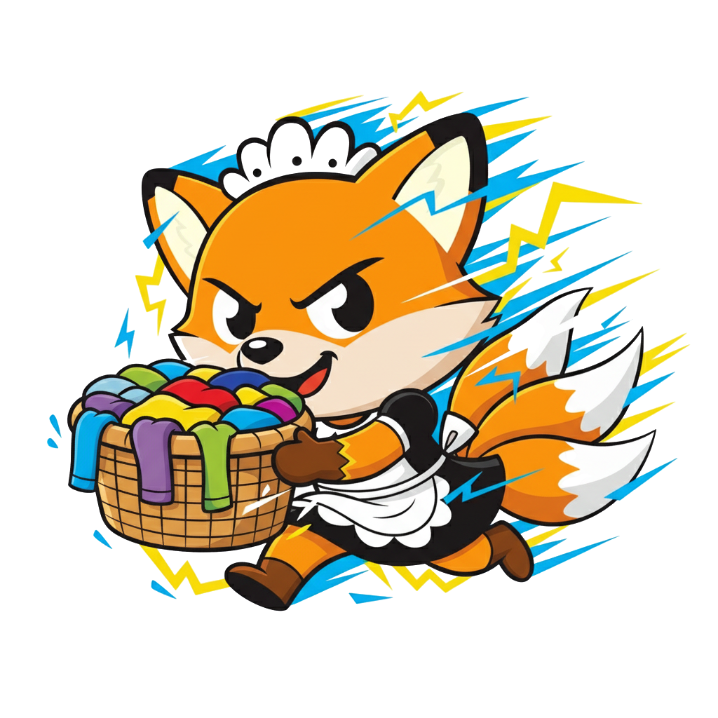 sedang memegang keranjang dan berlari cepat